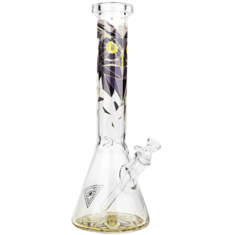 Red Eye Glass 15" Owl Beaker Tube - Canadian Vaporizers