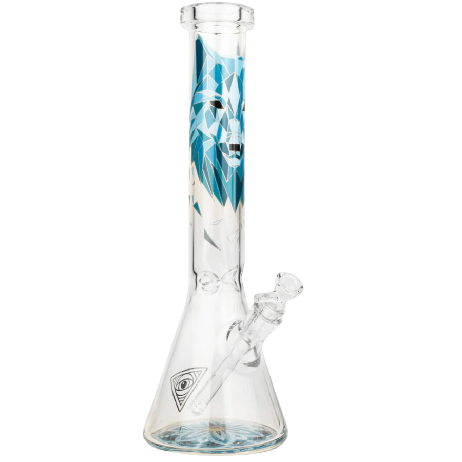 Red Eye Glass 15" Wolf Beaker Tube - Canadian Vaporizers