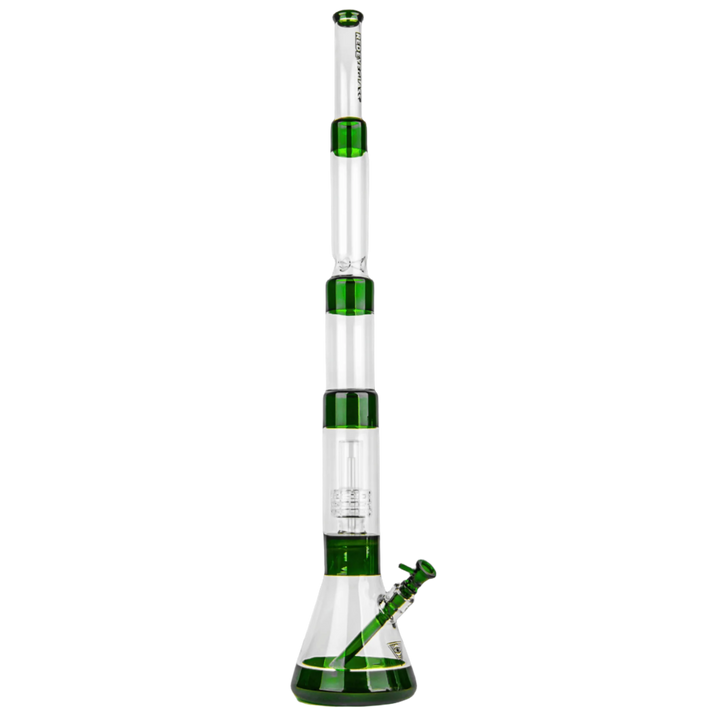 Red Eye Glass | 36" Dual Chamber Step Down Beaker Tube - Canadian Vaporizers