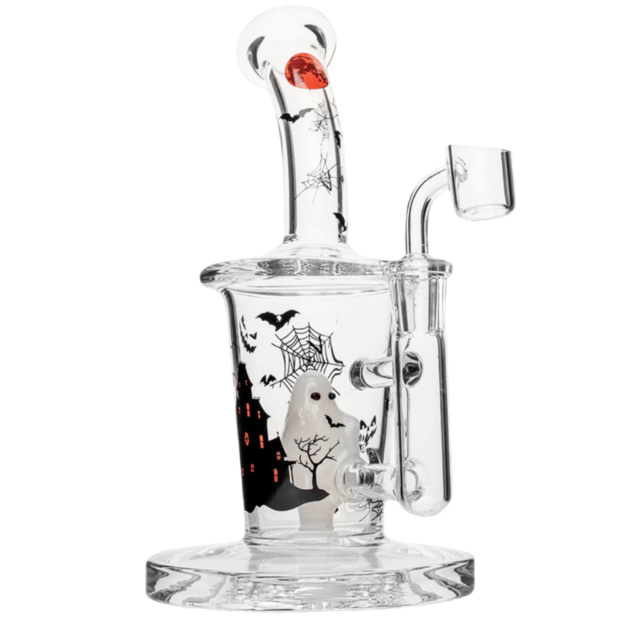 Red Eye Glass | 8" Ghost Concentrate Rig - Canadian Vaporizers