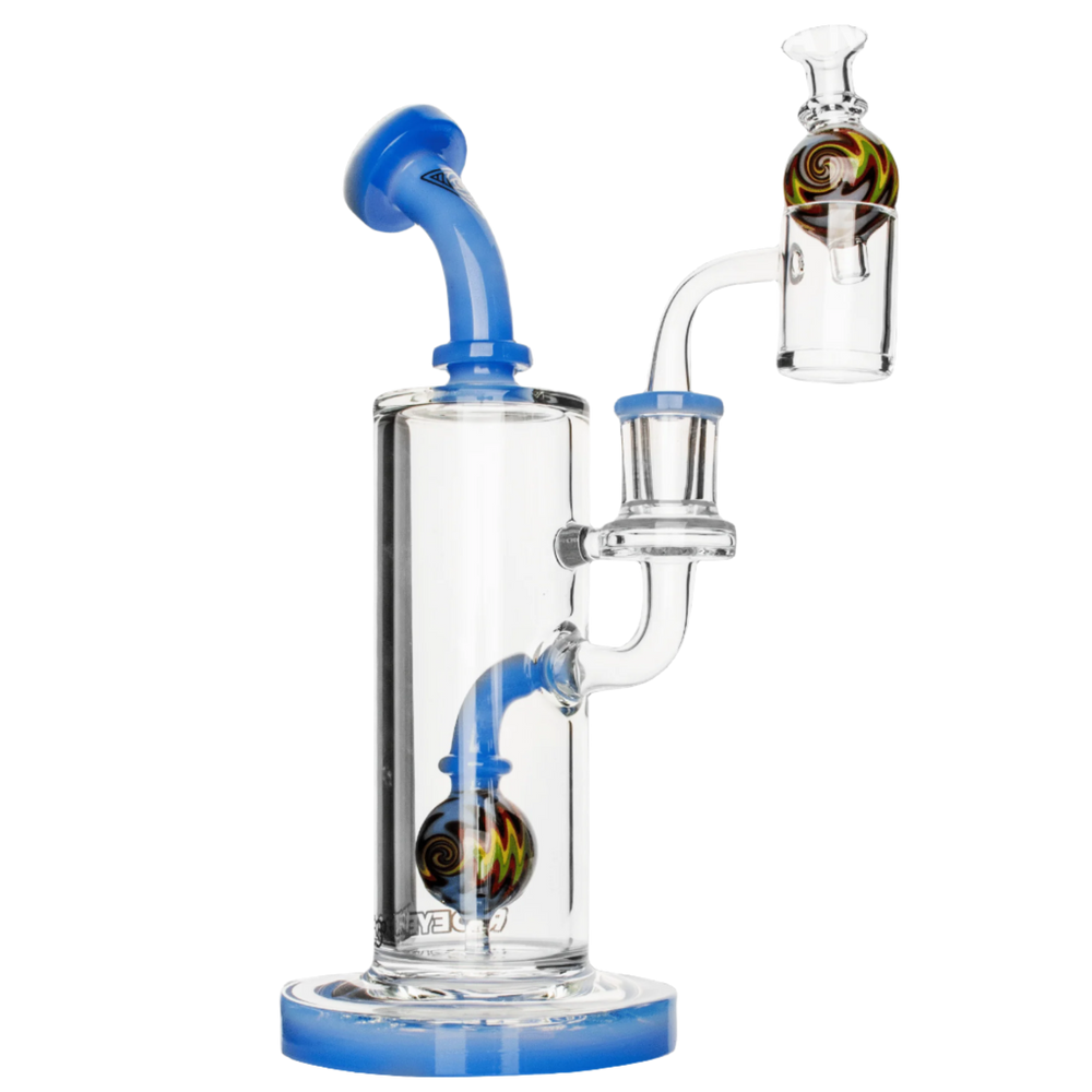 Red Eye Glass 8" Pulse Concentrate Rig Set - Canadian Vaporizers