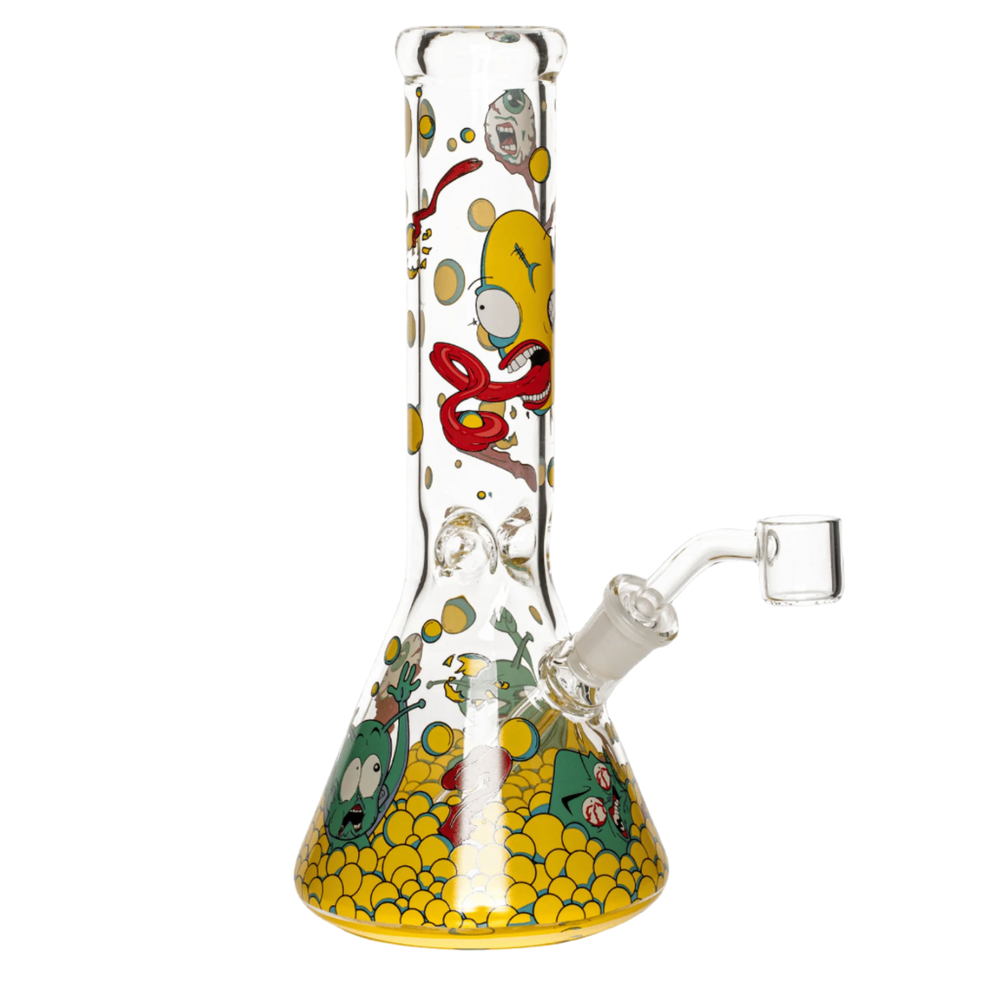 Red Eye Glass 8.5" Monster Ball Pit Concentrate Rig (Limited Edition) - Canadian Vaporizers