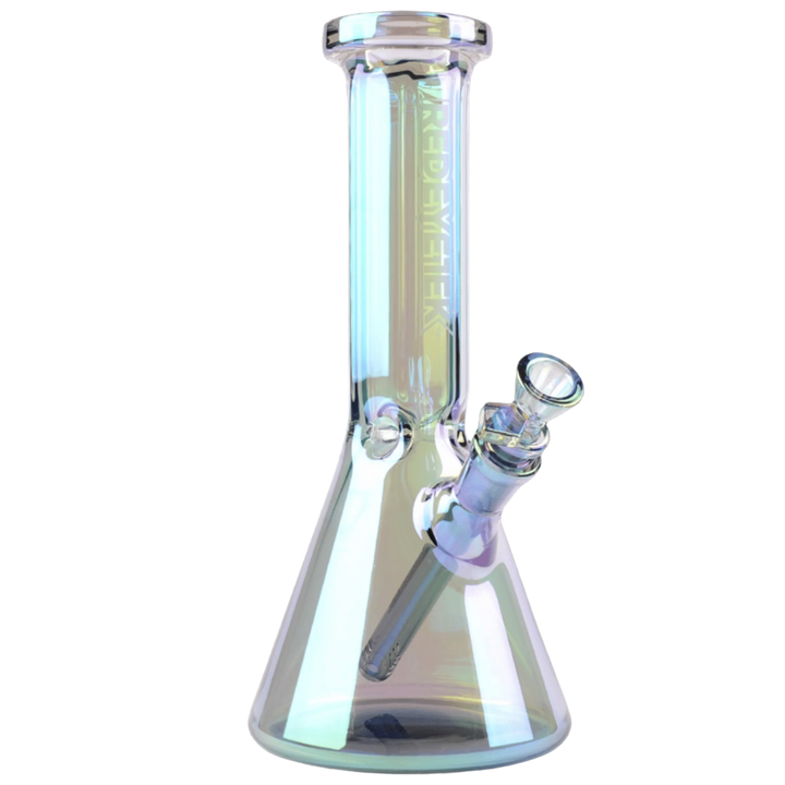 Red Eye Tek | 10" Metallic Terminator Finish Hex Top Beaker - Canadian Vaporizers