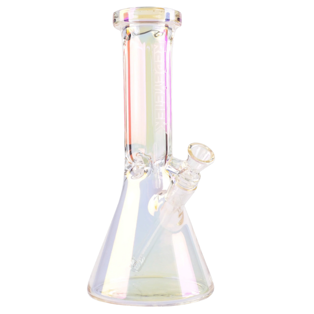 Red Eye Tek | 10" Metallic Terminator Finish Hex Top Beaker - Canadian Vaporizers