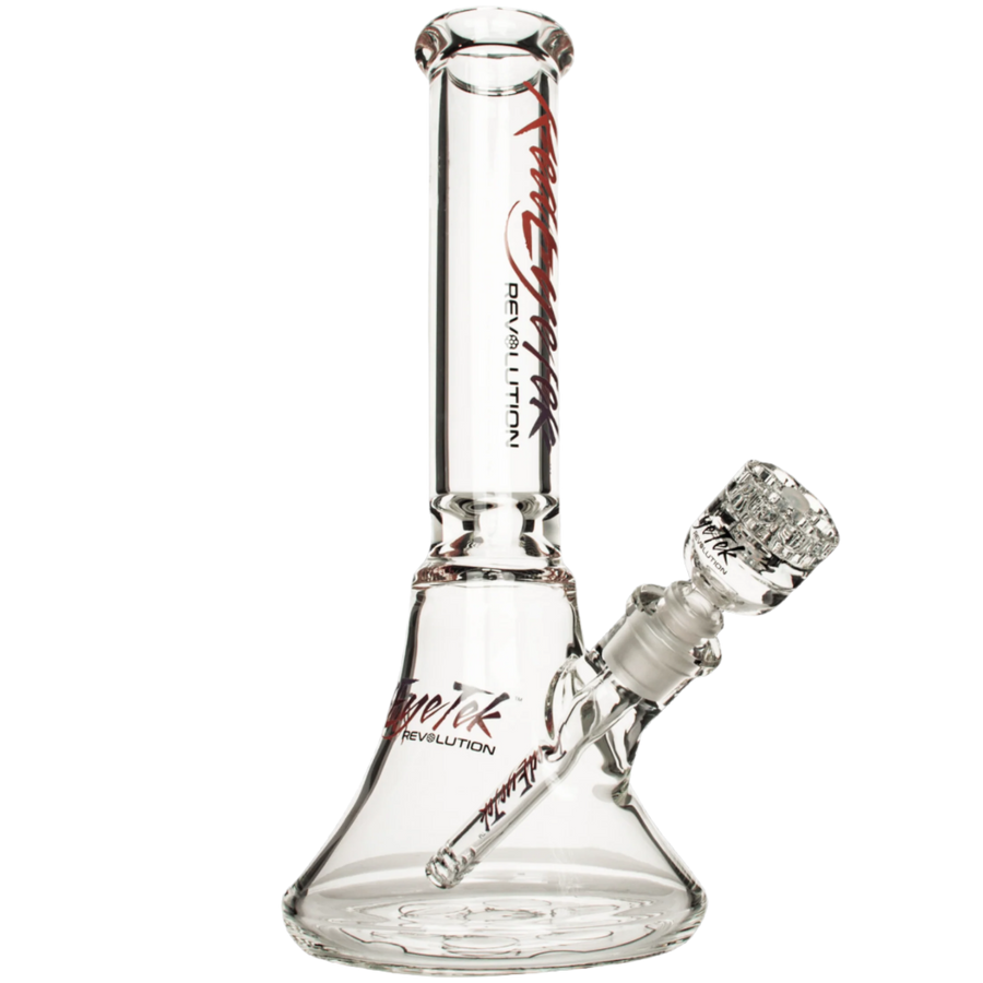 Red Eye Tek 14" 7mm Thick Revolution Bell Base Water Pipe - Canadian Vaporizers