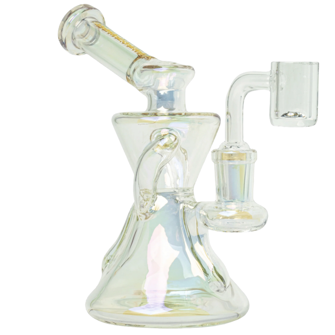 Red Eye Tek | 6" Metallic Terminator Finish Gamma Concentrate Recycler - Canadian Vaporizers