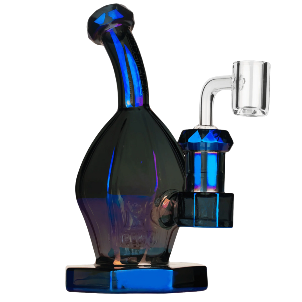 Red Eye Tek 7" Metallic Terminator Finish Aquila Concentrate Rig - Canadian Vaporizers