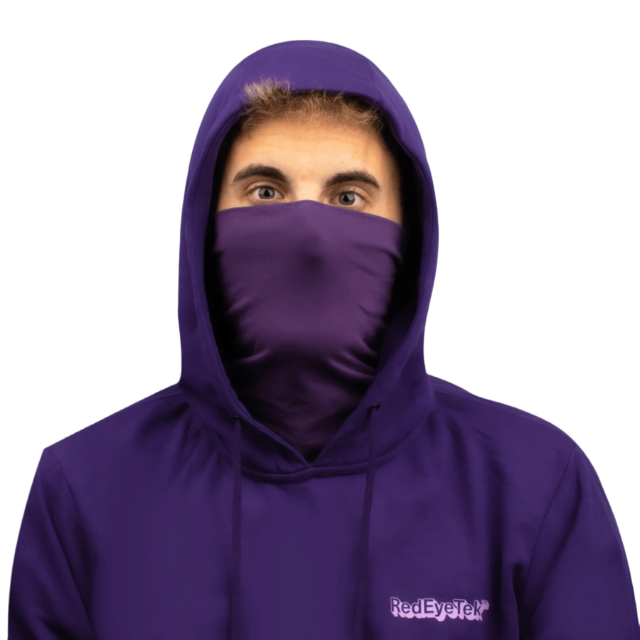 Red Eye Tek Premium High Neck Hoodie - Canadian Vaporizers