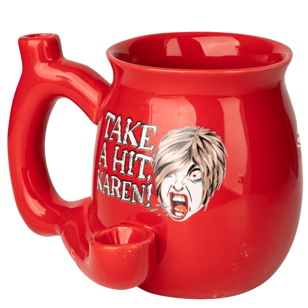 Take A Hit Karen Mug Pipe - Canadian Vaporizers